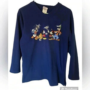 Vintage 90s The Disney Store Group Character Sweater